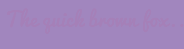 Image with Font Color A580B8 and Background Color A186BE